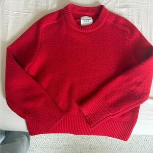 Abercrombie & Fitch Vibrant Red Knit